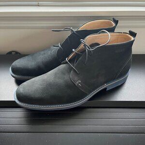 Ecco Navy Blue Suede Chukka Desert Boots EU size 47